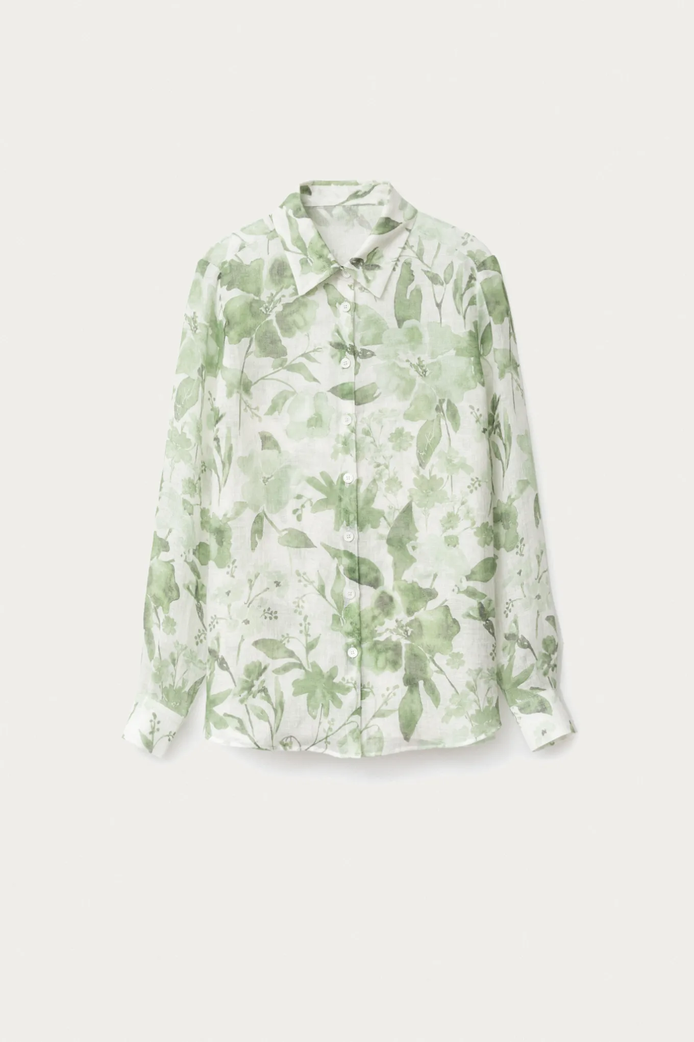 Iris von Arnim CARMEN LINEN PRINTED-Damen Leinen