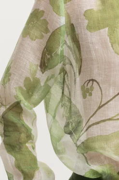 Iris von Arnim CARMEN LINEN PRINTED-Damen Leinen