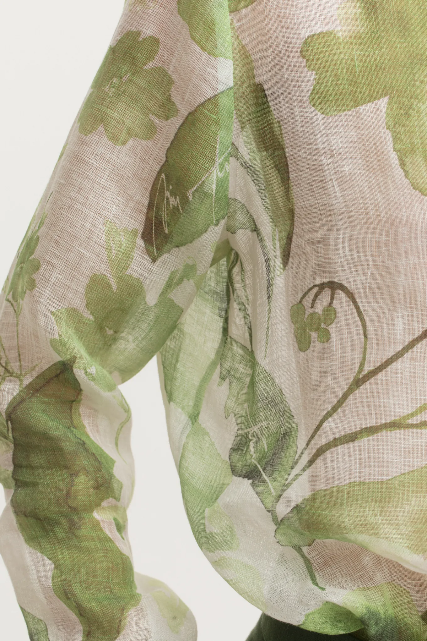 Iris von Arnim CARMEN LINEN PRINTED-Damen Leinen