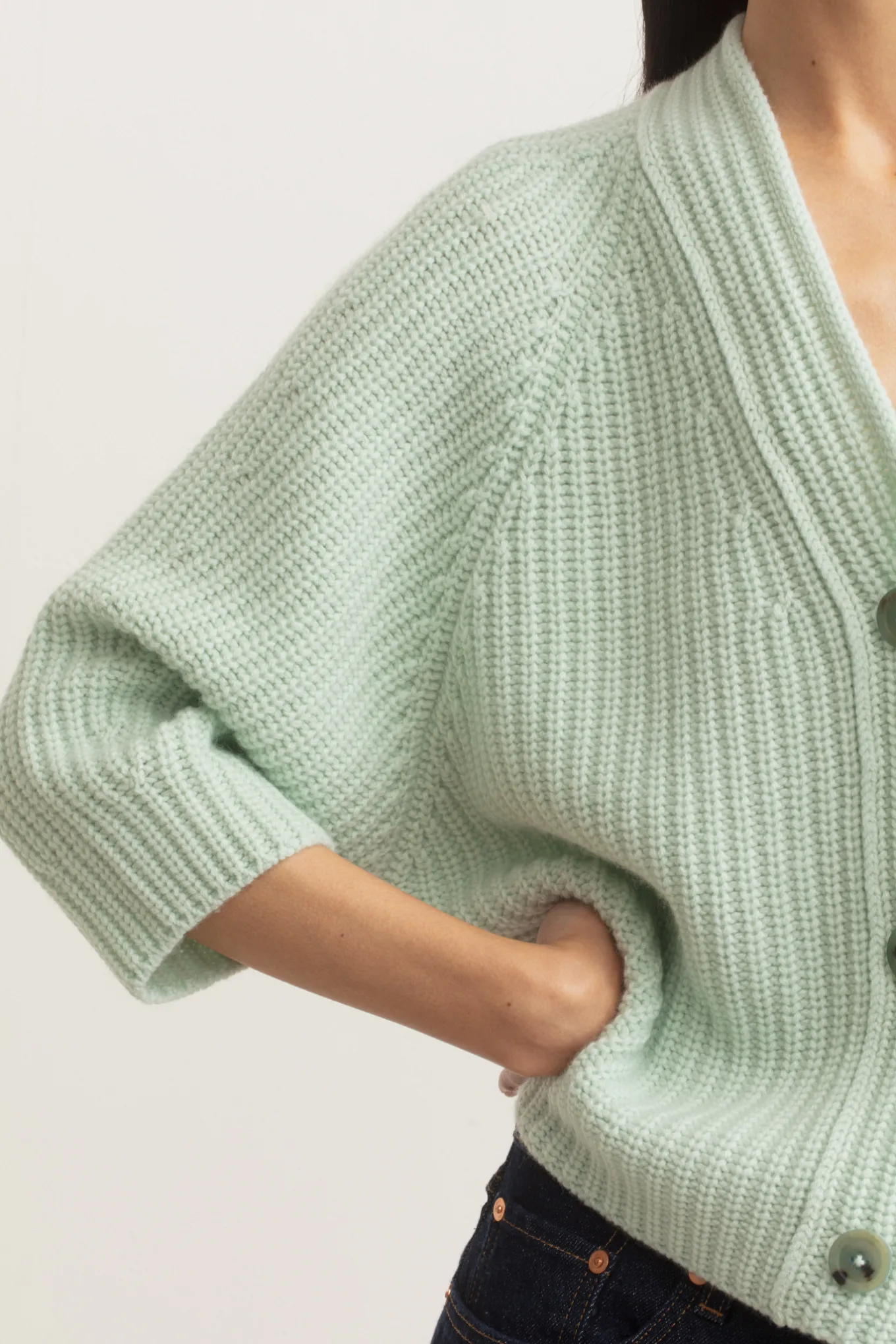 Iris von Arnim FALLOU BUTTON-Damen Cardigans