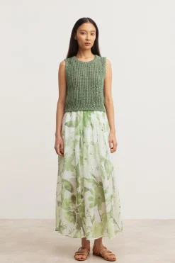 Iris von Arnim FLORIE PRINTED-Damen Leinen