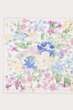 Iris von Arnim IRIS LINEN FLOWER-Damen Schals & Tücher