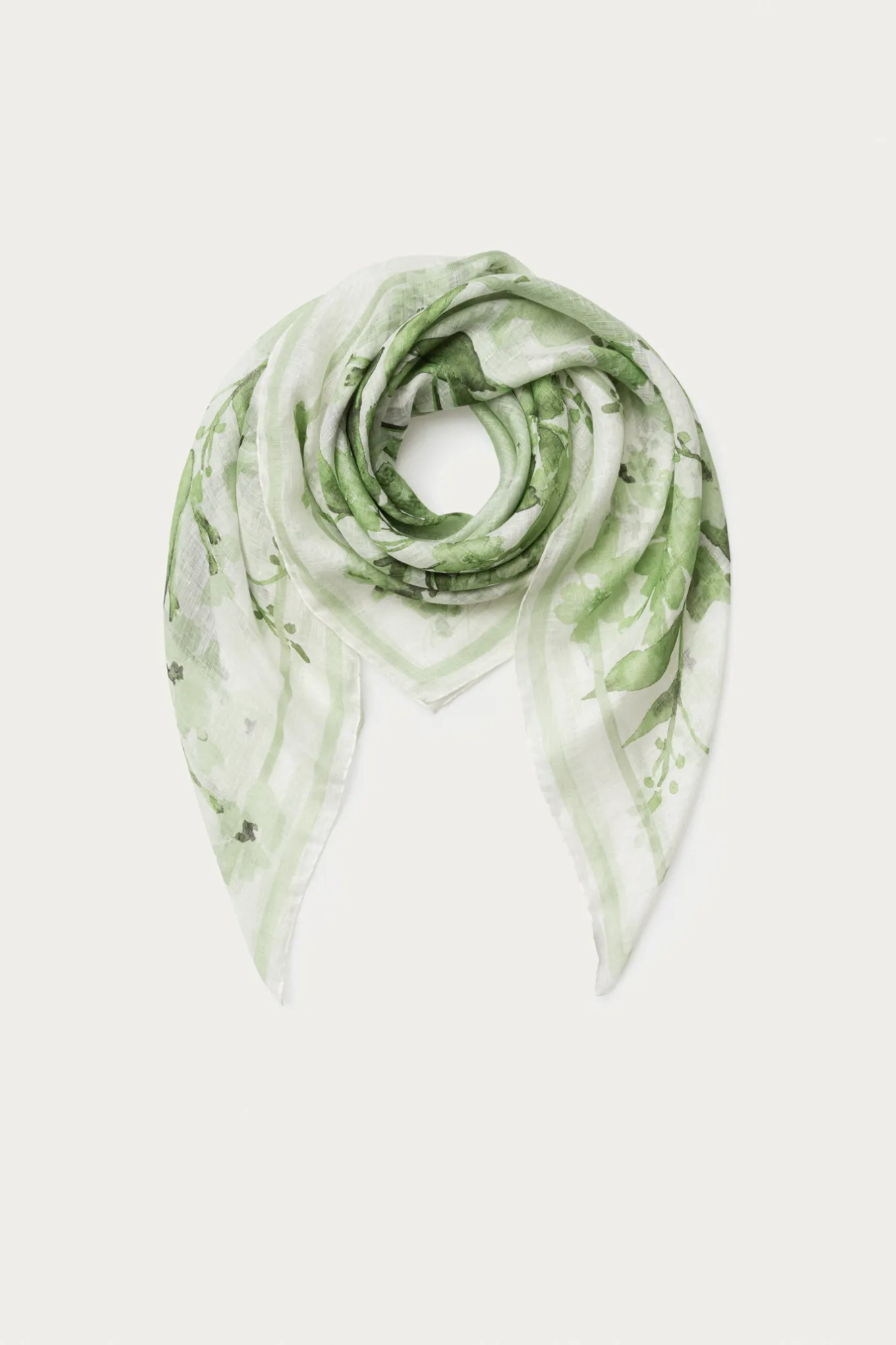Iris von Arnim IRIS LINEN FLOWER-Damen Schals & Tücher