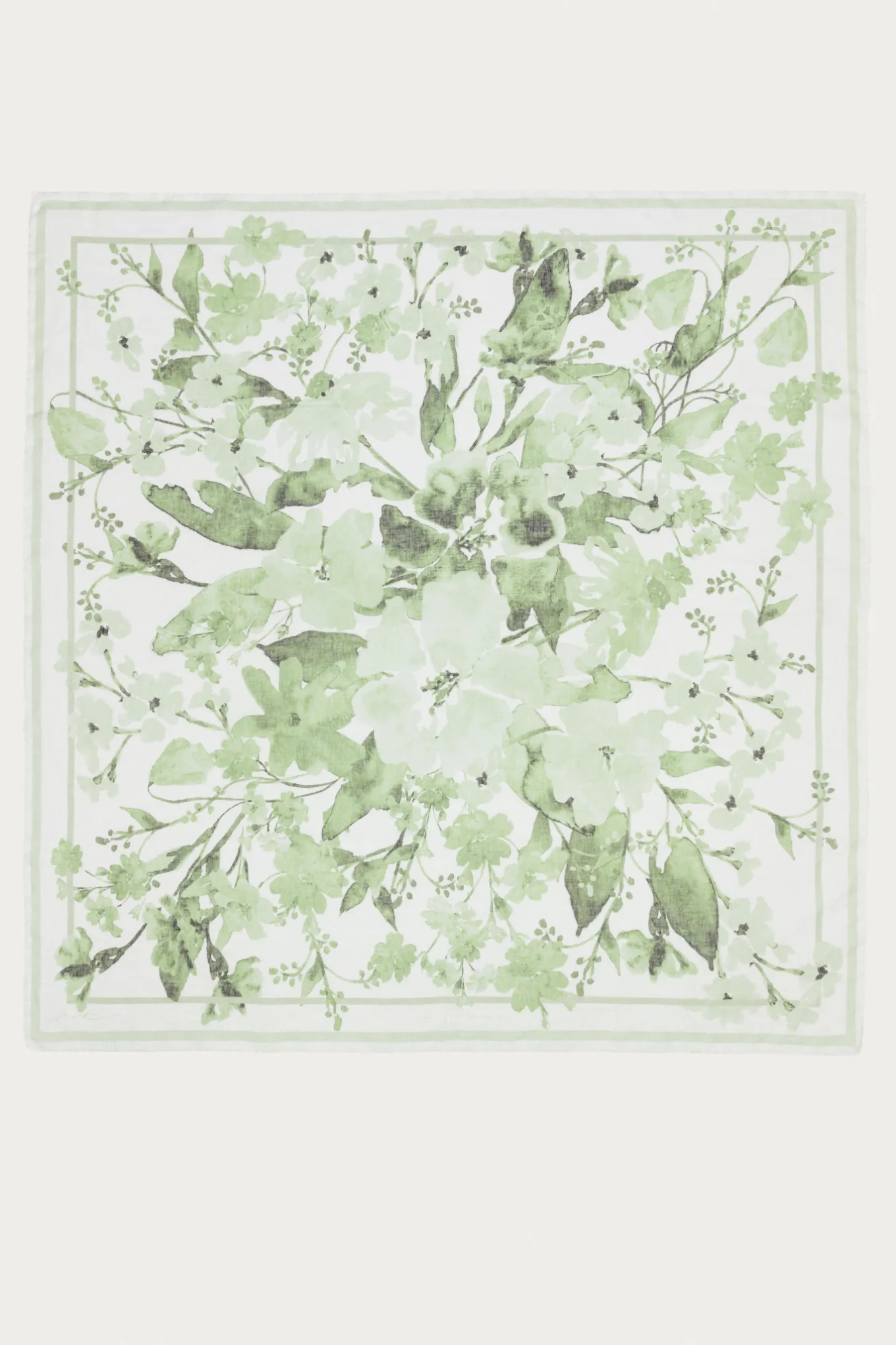 Iris von Arnim IRIS LINEN FLOWER-Damen Schals & Tücher