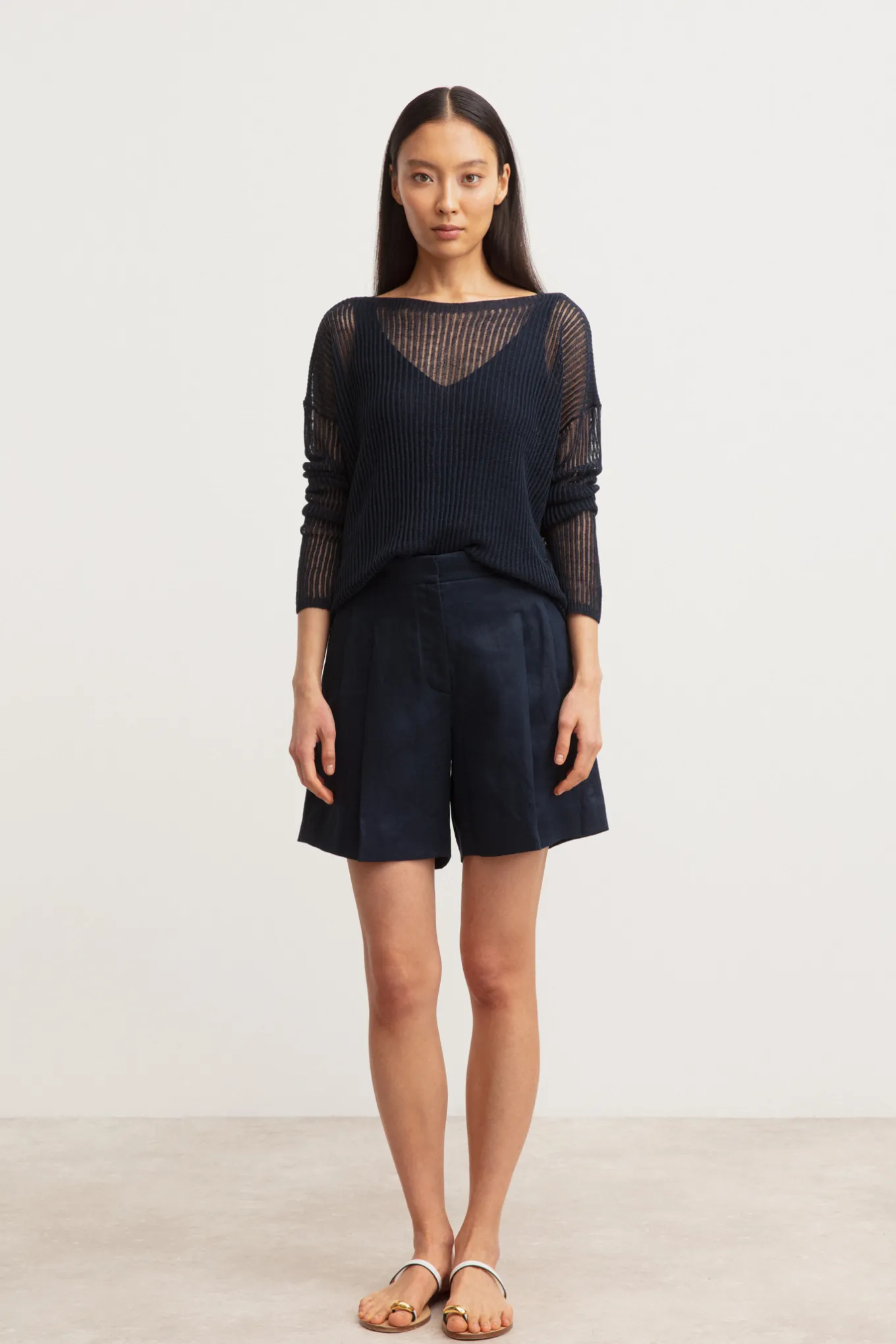 Iris von Arnim LARENO-Damen Pullover | Leinen